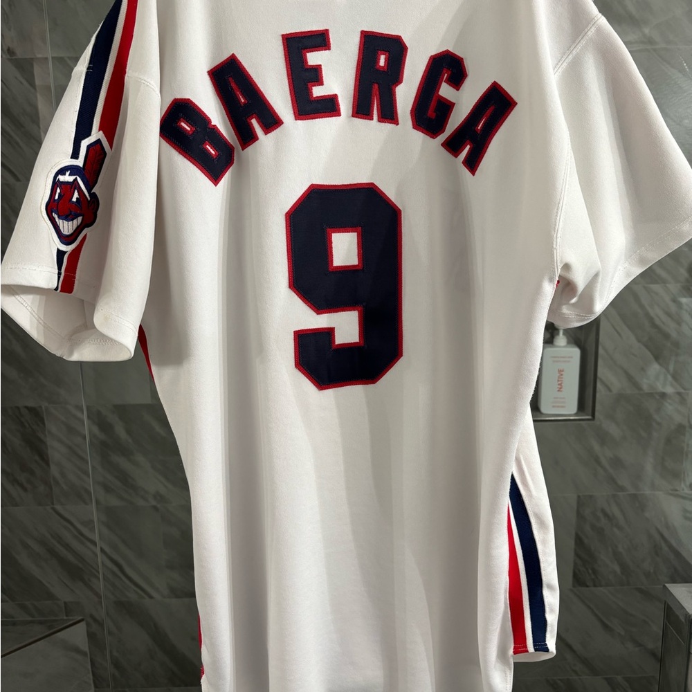 Vintage Russell Diamond Authentic Cleveland Indians Jersey